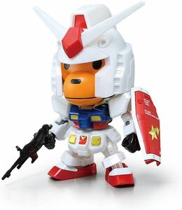 ■ A BATHING APE ベイシングエイプ BABY MILO&RX-78 GUNDAM ベビーマイロ ガンダム ガンプラ BAPE エイプ　新品未開封品