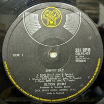 ☆ELTON JOHN/EMPTY SKY1969'UK DJM_画像4