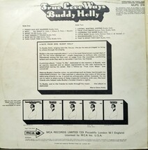 ☆BUDDY HOLLY/TRUE LOVE WAYS 1959'UK MCA RE-ISSUE_画像2