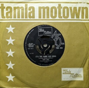 ☆FOUR TOPS/IT'S THE SAME OLD SONG1965'UK TAMLA MOTOWN7INCH