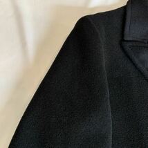 70s MARK ROYAL BLACK WOOL COAT ヴィンテージ ビンテージ ブラック 黒 ウールコート チェスターコート アメトラ トラッド 60s 送料無料_画像8