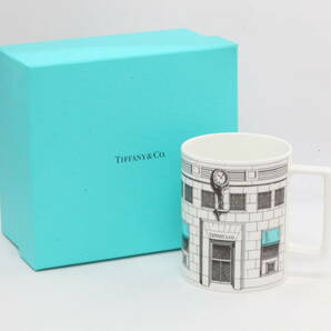 【希少・限定品】Tiffany & Co. ティファニー VIP限定 シリアル入り マグカップ ブルーボックス TFブルー 非売品 食器 の画像1