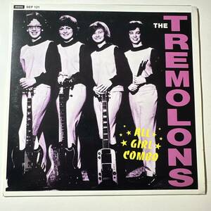 The Tremolons - All Girl Combo E.P. ☆US Limited Edition 7″☆Surf / Garage ☆The Luv'd Onesの前進バンド☆GIRLS GARAGE珍盤