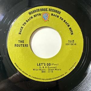 The Routers - Let's Go / Sting Ray ☆カナダRe 7″☆ＳＵＲＦ／インストメンタル☆R&R RADIOネタ・RAMONES