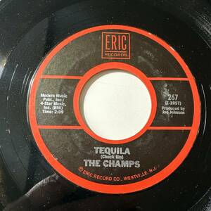 The Champs -Tequila ☆US RE 7″☆テキ～ラ(*^^)v★元祖パーテーチューン★ 