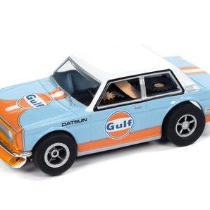 Auto World Xtraction ☆限定１００８SET☆1973 Datsun 510 ブルーバード 3 CAR SET BOX☆HOスロットカー☆AFX/TYCO の画像3