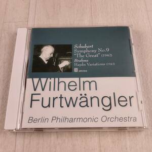 1MC6 CD ウィルヘルム・フルトヴェングラー シューベルト 交響曲第9番 「グレイト」