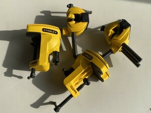 ⑤u142◆STANLEY スタンレー◆マルチアングルバイス バイス 万力 クランプ MULTI ANGLE 83.069 2点セット 工具 道具 固定具 ハンドツール