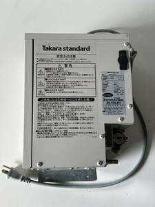 rj507◆Takara standard タカラスタンダード◆電気温水器 EH-03L 小型 給湯器 温沸器
