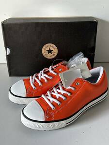 ⑩j522◆CONVERSE コンバース◆ゴルフシューズ ALL STAR オールスター G(X) OX 26.5cm オレンジ スパイク スパイクレス レザー