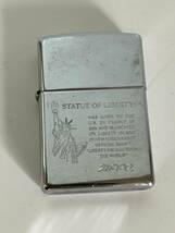 ⑩16◆Zippo ジッポ◆オイルライター STATUE OF LIBERTY 自由の女神 ビンテージ 当時物 煙草 喫煙具_画像1