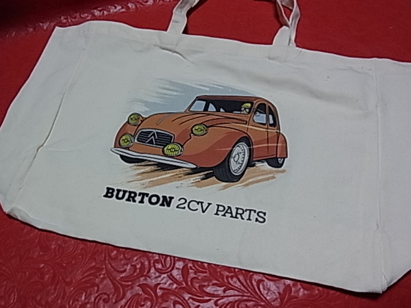 シトロエン Burton 2CV キャンバス キャリー バッグ 大型 【限定品】 トートバッグ 2CV Ami DS SM