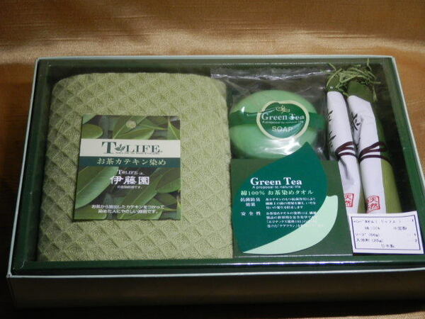 ティーライフ Tea Life ハンドタオル 石鹸 入浴剤