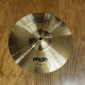 ◆PAISTE◆SOUND FORMULA SPLASH 10インチ 約262g 中古 パイステ サウンド フォーミュラ