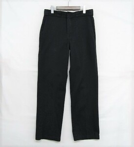 ディッキーズ サイズ W32 L32 874 ワーク パンツ 作業着 ボトムス ポリエステル コットン ブラック DICKIES 古着 1J1821