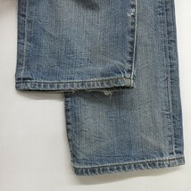 MA0923 W31 L32 リーバイス LEVI'S デニム パンツ ジーンズ GEANS ストレート シルエット ひげ ヒゲ ボトムス 古着 テーパード_画像8