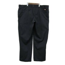 ビッグサイズ W46 L30 メキシコ製 ディッキーズ Dickies 874 ワーク チノ パンツ チノパン ブラック 古着 2D1299_画像2