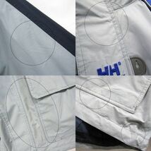 サイズ L HELLY HANSEN シェル ジャケット ナイロン マウンテン パーカー ブルー ヘリーハンセン 古着 ビンテージ 3D1904_画像6