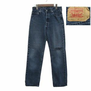 サイズ W30 程度 メキシコ製 リーバイス Levi's 501 ストレート デニム パンツ ジーンズ 古着 2S2797