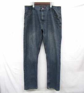  size W40 L34 COOGI strut Denim pants jeans ji- bread dark blue embroidery Koo ji- old clothes Vintage 3D3013