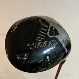 状態良好 HONMA TR20 460 VIZARD FD-6S FLEX S ドライバー ゴルフクラブ カーボン ヘッドカバー付き