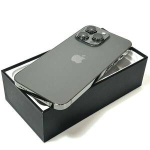 【フェア品】Apple｜iPhone 13 Pro 128GB｜SIMフリー｜最大バッテリー容量87%｜グラファイト｜動作確認済｜速達発送可