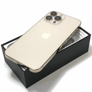 【フェア品】Apple｜iPhone 13 Pro Max 512GB｜SIMフリー｜最大バッテリー容量90%｜ゴールド｜動作確認済｜速達発送可