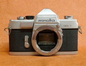 l266 MINOLTA SR-1 フィルムカメラ 一眼レフカメラ マニュアルフォーカス サイズ：約 幅14.5×高さ9.5×奥行5ｃｍ /60