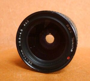 l272 Tokina RMC 28-70ｍｍ Φ62 1:3.5-4.5 レンズ マニュアルフォーカス サイズ：約 直径6.5×高さ9ｃｍ /60