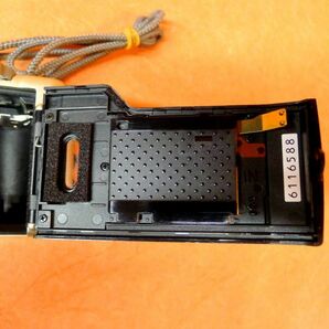 l206 KONICA Z・UP 130e コンパクトフィルムカメラ サイズ:幅約11cm 高さ約6.2cm 奥行約5.5cm/60の画像8