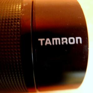 l306 TAMRON BBAR MC CF TELE MACRO 1:3.8 80-210 レンズにくもりやホコリあり サイズ:口径約5.8cm 高さ約16cm/60の画像6