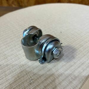 一般用　ママチャリ　やぐら　取り付け金具　サドル　22mm メッキ 自転車★　サドル　シート　ヤグラ　OLD