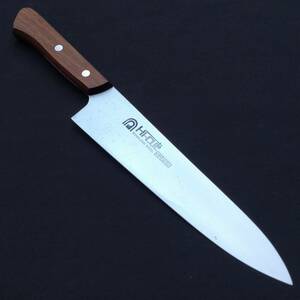 牛刀包丁 洋包丁 スライサー シェフナイフ Hi-cut STAINLESS STEEL SUPER 刃長約200㎜ 庖丁 Japanese kitchen knife Gyuto 【4610】【b】