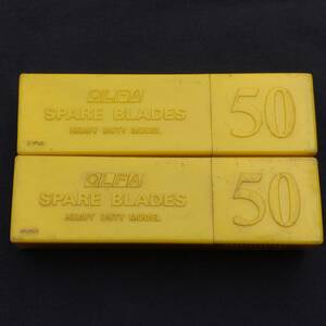 カッターナイフ 替刃 オルファ OLFA SPARE BLADES 業務用 徳用 大替刃 50枚入×2箱 未開封品 【4618】