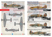 プリントスケール 48256 1/48 ハリケーン エース 地中海・アフリカ戦域 Part 4_画像1