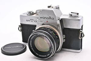 IN3-2131 MINOLTA ミノルタ SRT101 MC ROKKOR-PF 55mm f/1.7 一眼レフフィルムカメラ マニュアルフォーカス