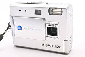 IN3-2128 MINOLTA ミノルタ DiMAGE X50 コンパクトデジタルカメラ 