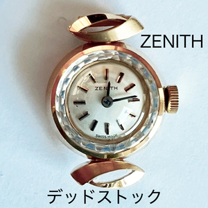 ZENITH ゼニス デッドストック アンティーク時計 手巻き　14KYG 1960年代