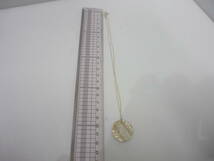 4026【美品】TIFFANY&Co. ティファニー 925 メダル ネックレス ペンダント 布袋付 箱 9.3ｇ_画像2