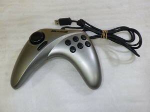 レトロ Microsoft SideWinder Game Pad Pro X04-63237 USB マイクロソフト ジョイスティック ジョイパッド 動作品保証#MH00164