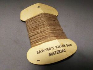 安値スタート！　超貴重品　40年以上前の使い残り・保管品　SAWYER`S　KILLER BUG MATERIAL キラーバグマテリアル　チャドウィック＃477