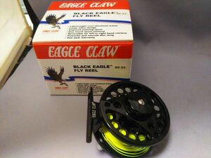 安値スタート！　未使用・保管品　EAGLE CLAW イーグルクロウ　E34　フライリール　ラージアーバー 3/4　箱・バッキングラインつき　