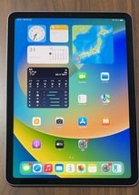 【送料無料】Apple iPad Air 10.9インチ 第5世代 Wi-Fi 64GB パープル バッテリー100% A2588_画像2