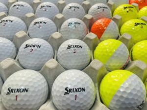 スリクソンZスターXVゴルフロストボール40個　DUNLOP GOLF カラーボール混合SRIXON Z-STAR XVゴルフロストボール　