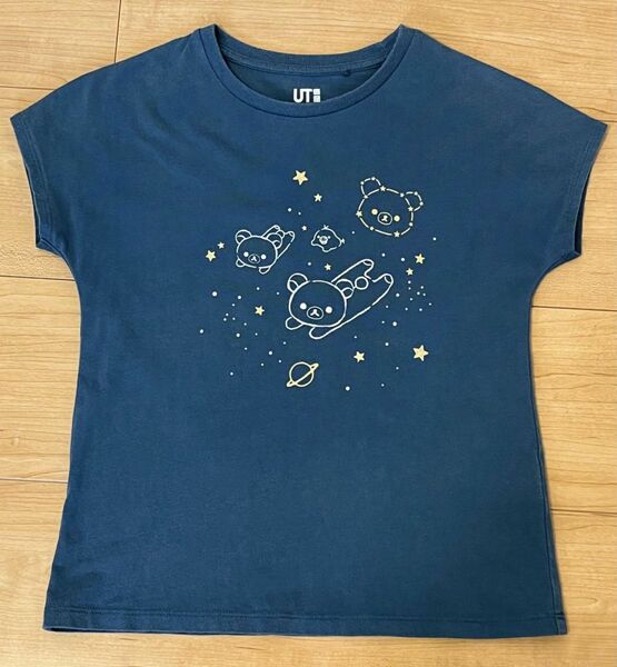 リラックマ ユニクロ UT キッズ 半袖 Tシャツ 120 女の子 子供用 used