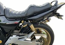 新春初売！最新社外アンコ抜き ビンテージ風レザータックロールシート HONDA ホンダ CB400SF SB NC39 NC42 最終型対応 防水仕様_画像4