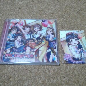 Poppin' Party【Photograph】★シングル★生産限定盤・CD+Blu-ray★キャラクターカード付（牛込りみ）★の画像1