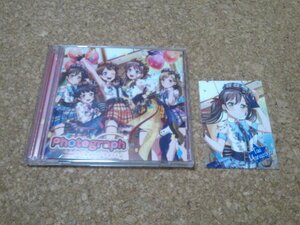 Poppin' Party【Photograph】★シングル★生産限定盤・CD+Blu-ray★キャラクターカード付（花園たえ）★