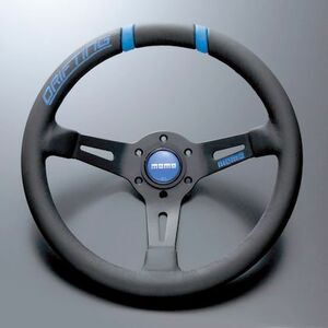  regular imported goods "Momo" steering wheel dolifting33 pie blue MOMO DRIFTING 85mm deep cone 