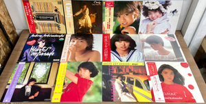 邦楽女性歌手 アイドル 60枚 LP レコード 大量 セット 1222 網浜直子 中森明菜 松田聖子 松任谷由実 宇佐美ゆかり 堀ちえみ 河合奈保子